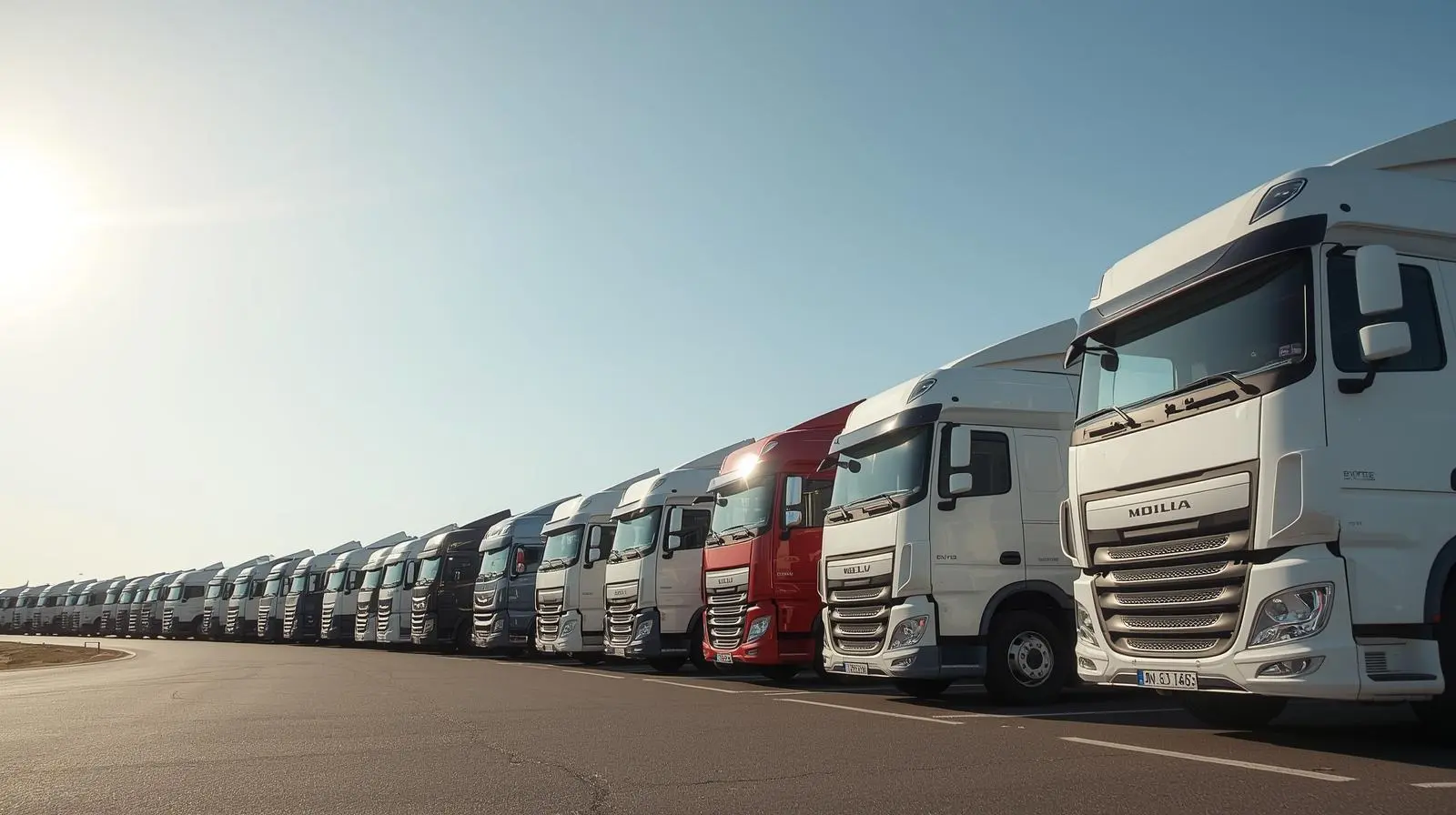 Armada truk pengiriman jasa cargo Armada ekspedisi Bekasi yang siap mengirimkan barang pelanggan