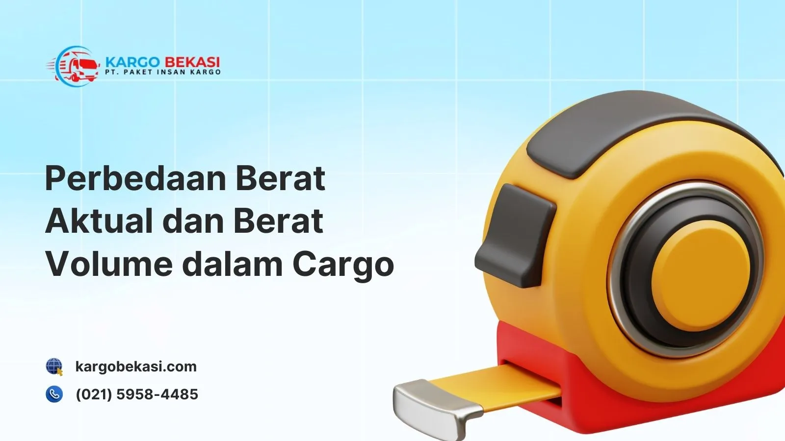 Perbedaan Berat Aktual dan Berat Volume dalam Cargo